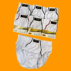 شورت مردانه اسليپ پنبه سوپر سفيد