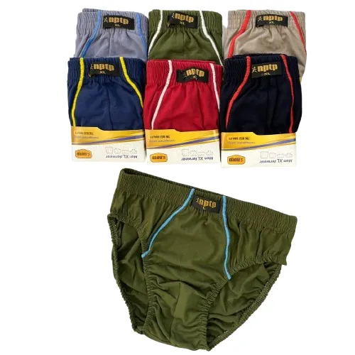 شورت مردانه اسليپ پنبه سوپر رنگی XL