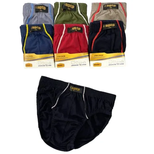 شورت مردانه اسليپ پنبه سوپر رنگی 3XL