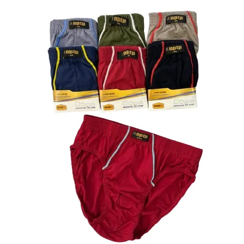 شورت مردانه اسليپ پنبه سوپر رنگی 4XL