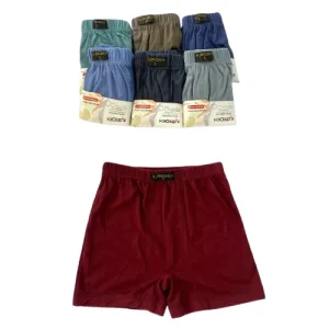 شورت پادار پلی استر پنبه مردانه رنگی 4XL