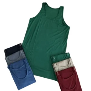 زير پوش رکابی پلی استر مردانه رنگی XL