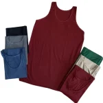 زير پوش رکابی پلی استر مردانه رنگی L