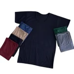 زير پوش آستين دار پلی استر پنبه مردانه رنگی 4XL