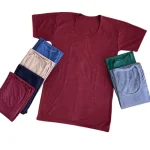 زير پوش آستين دار پلی استر پنبه مردانه رنگی 3XL