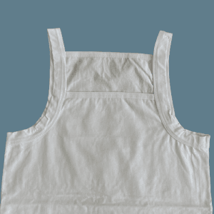 زير پوش خشتي پنبه لاکرا مردانه سفيدXL