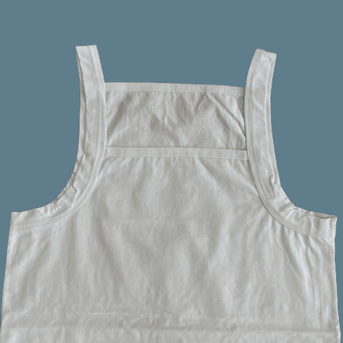 زير پوش خشتي پنبه لاکرا مردانه سفيدXL