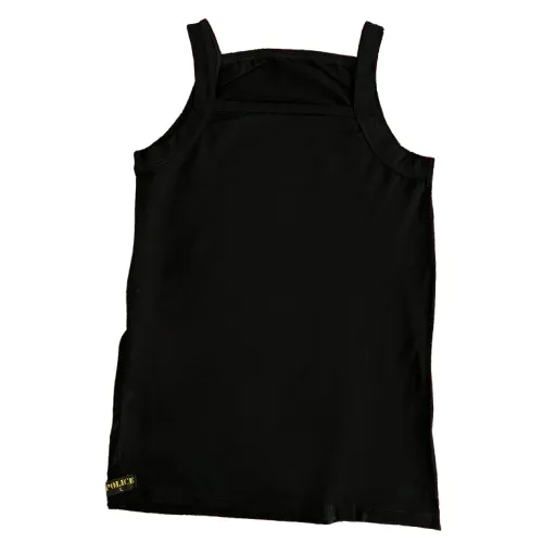 زير پوش خشتي پنبه لاکرا مردانه مشکي L