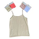 تاپ دوبندي زنانه ويسکوز XL