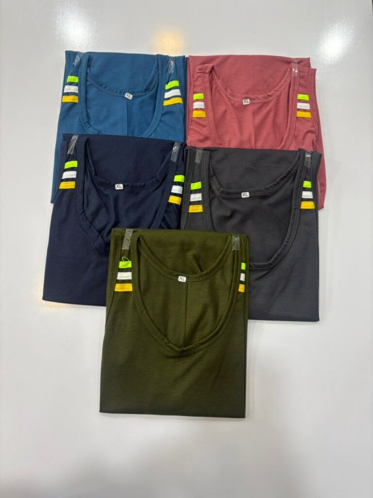 زیرپوش مردانه آستین حلقه اسپان سه خط