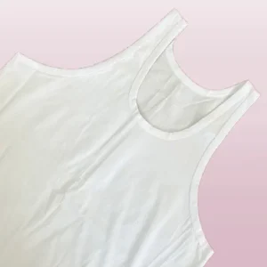 زیرپوش رکابی مردانه پنبه سوپر سفید سایز 2XL ( 6 عددی )