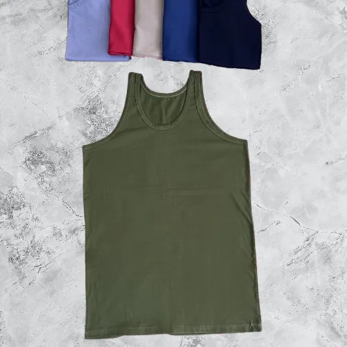 زیرپوش رکابی مردانه پنبه سوپر رنگی