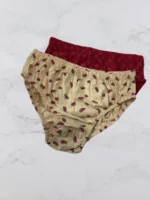 شورت زنانه پنبه سوپر چاپی سایز L - تصویر 3