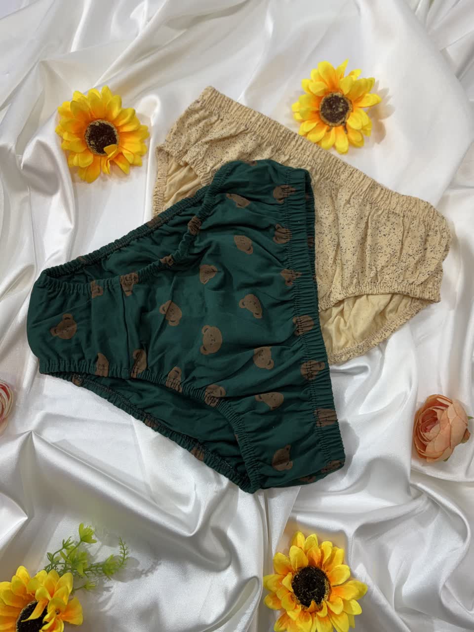 شورت زنانه پنبه سوپر چاپی نیکو پاتن پوش