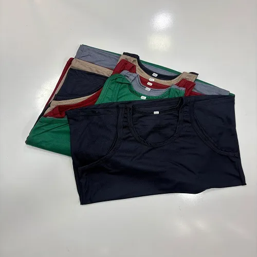 زیرپوش رکابی بچه گانه پنبه پلی استر رنگی نیکو پاتن پوش