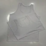 زیرپوش رکابی بچه گانه پلی استر پنبه سفید سایز 5 و 6 ( 12 عددی ) - Image 2